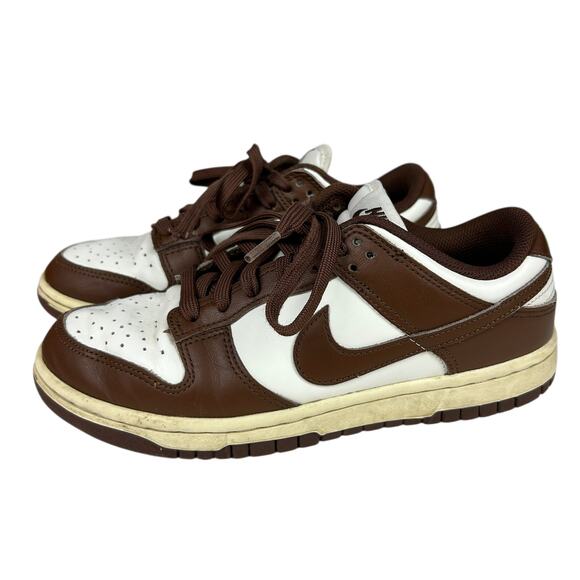 Nike Brown White Low 90s Dunk 6.5 - Picture 1 of 8